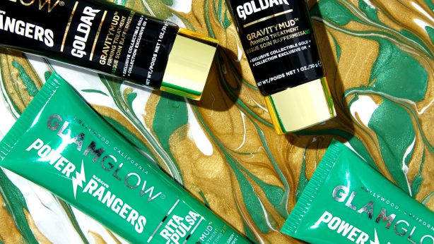 Go Go Power Rangers! Nieuw gezichtsmasker van GlamGlow